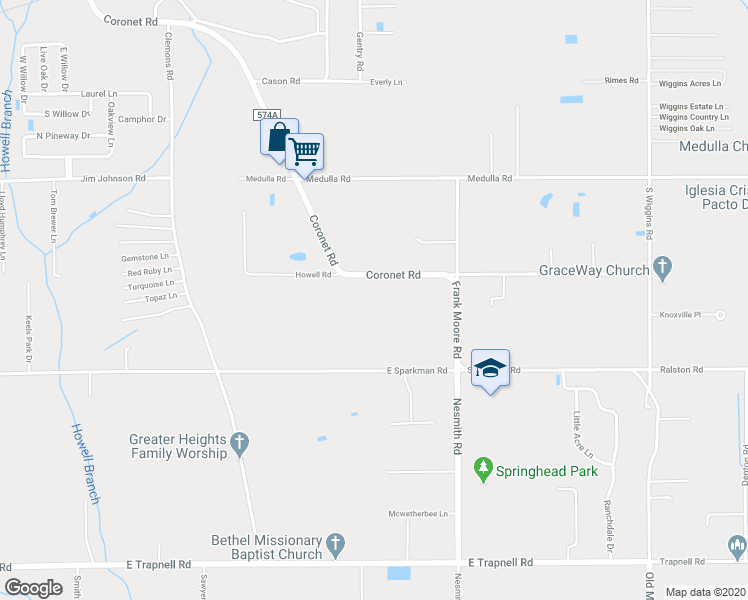 map of restaurants, bars, coffee shops, grocery stores, and more near 4909 Coronet Road in Plant City