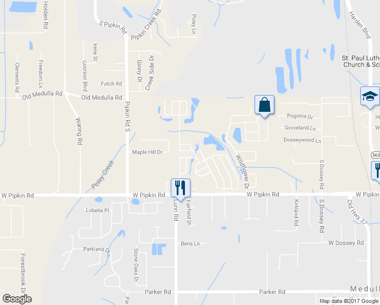 map of restaurants, bars, coffee shops, grocery stores, and more near 4855 Squire Hollow Dr in Lakeland