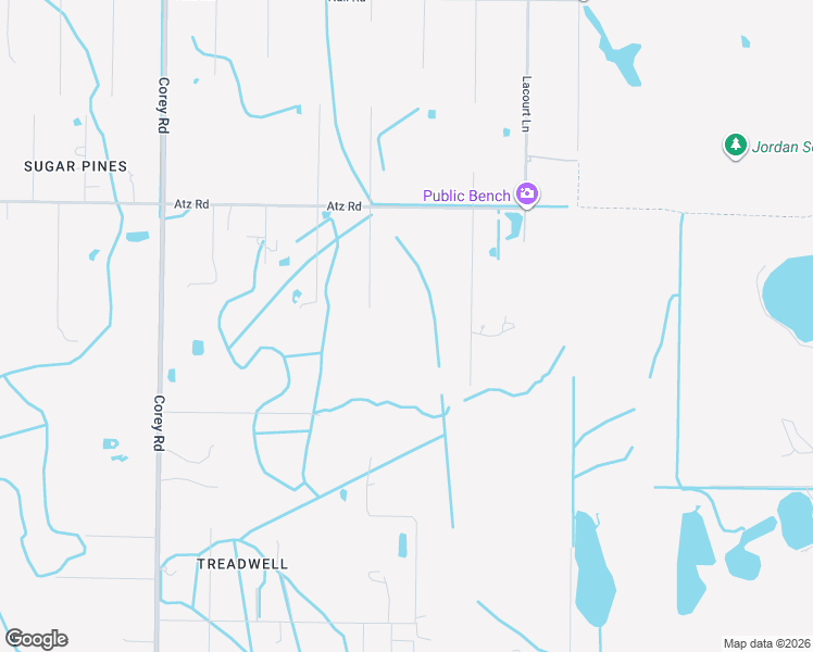 map of restaurants, bars, coffee shops, grocery stores, and more near 2501 Candy Lane in Malabar