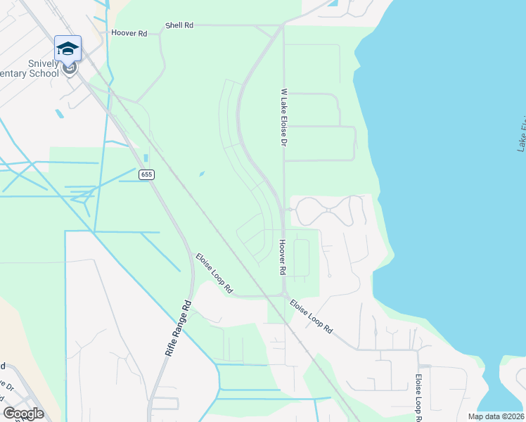 map of restaurants, bars, coffee shops, grocery stores, and more near 4601 West Lake Eloise Drive in Winter Haven