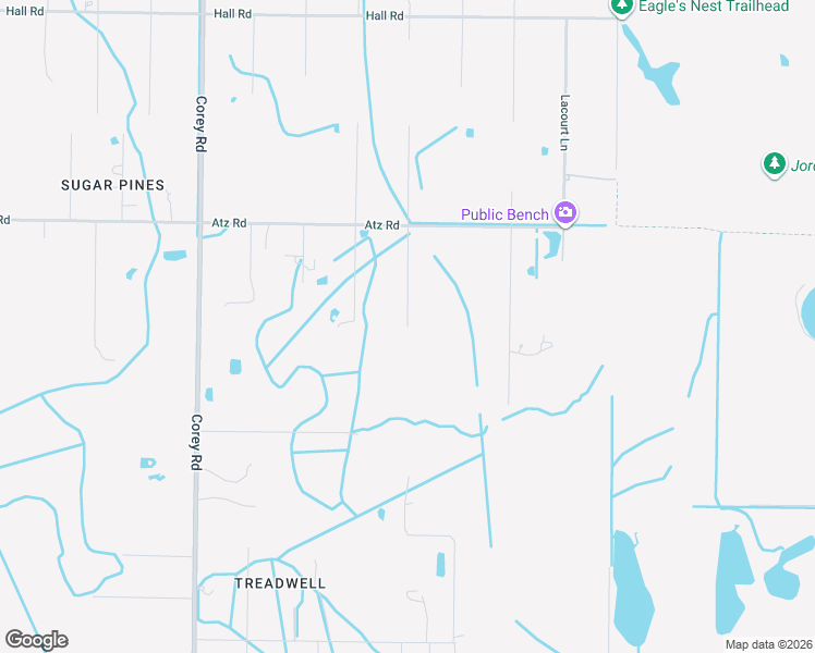 map of restaurants, bars, coffee shops, grocery stores, and more near 2501 Candy Lane in Malabar