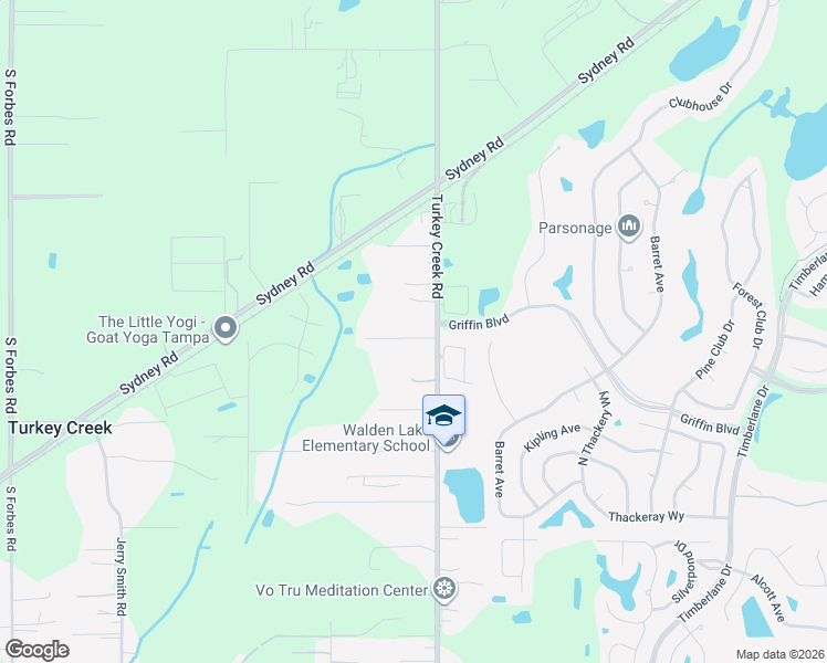 map of restaurants, bars, coffee shops, grocery stores, and more near 4704 Schield Court in Plant City