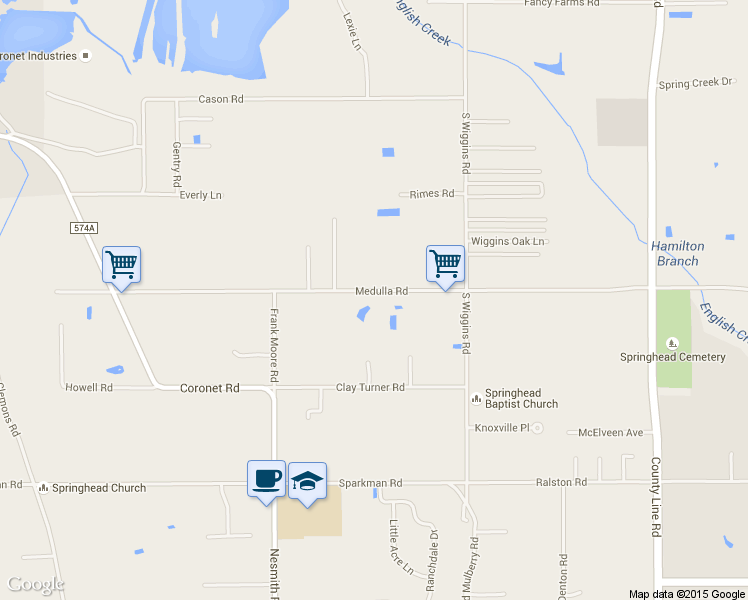 map of restaurants, bars, coffee shops, grocery stores, and more near 3105 Medulla Road in Plant City