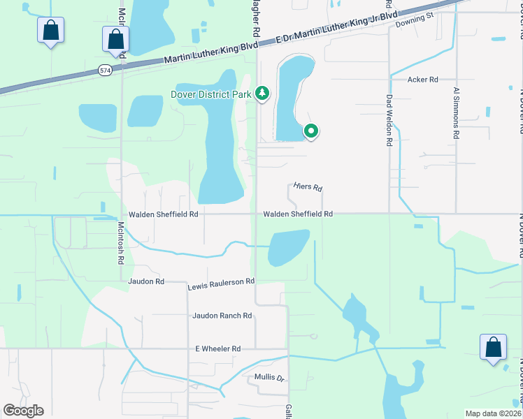 map of restaurants, bars, coffee shops, grocery stores, and more near 13410 Walden Sheffield Road in Dover