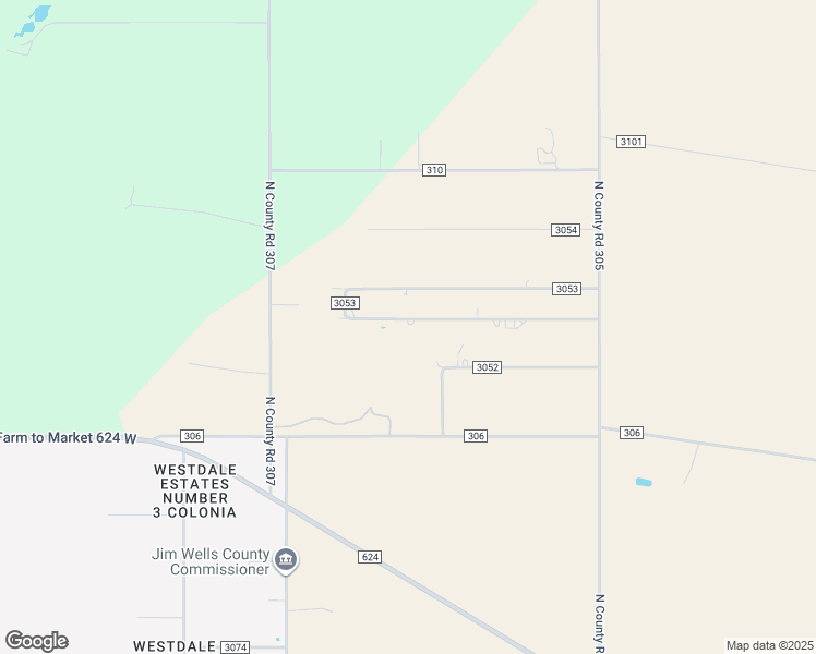 map of restaurants, bars, coffee shops, grocery stores, and more near 290 County Road 3053 in Orange Grove