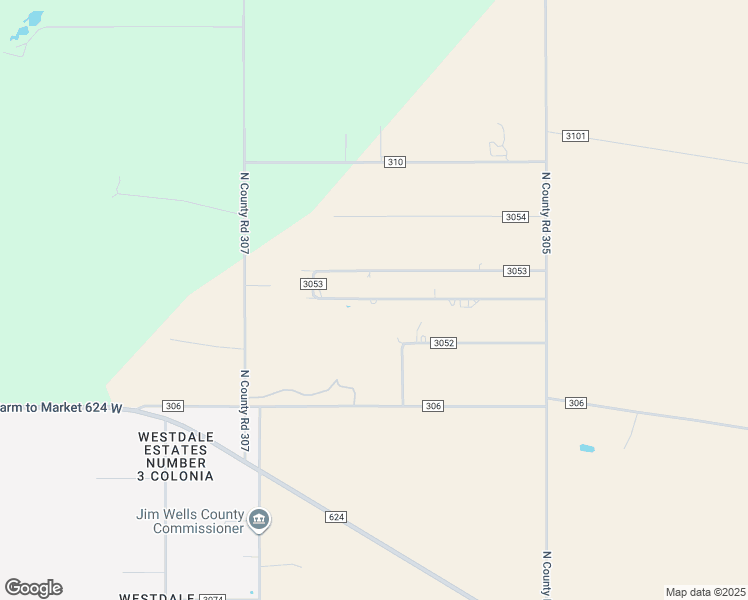 map of restaurants, bars, coffee shops, grocery stores, and more near 290 County Road 3053 in Orange Grove