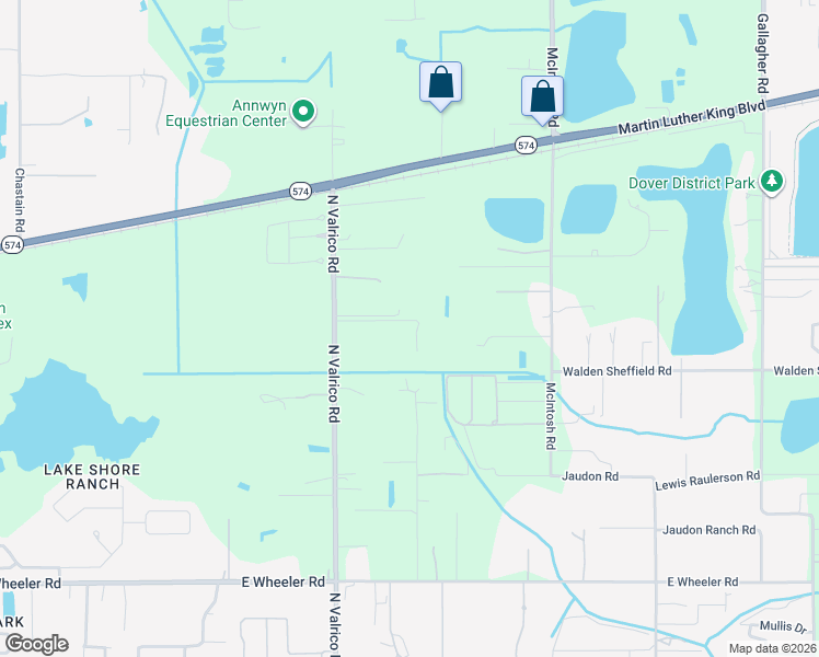 map of restaurants, bars, coffee shops, grocery stores, and more near 1723 Fats Lane in Seffner