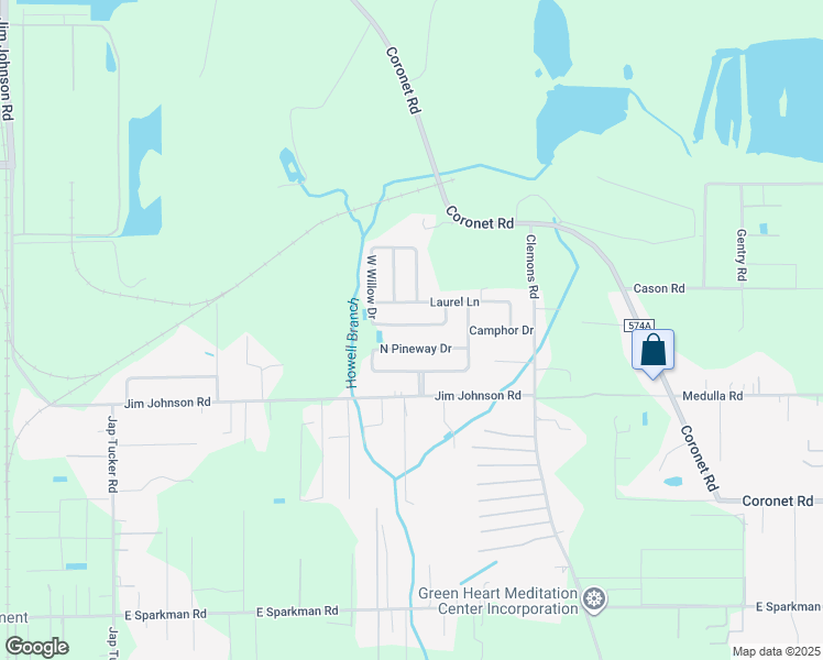 map of restaurants, bars, coffee shops, grocery stores, and more near 3003 South Willow Drive in Plant City
