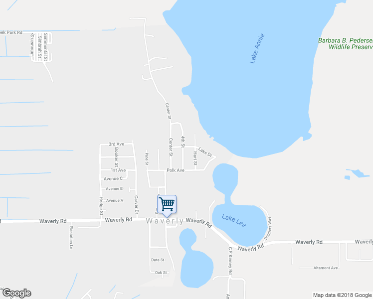 map of restaurants, bars, coffee shops, grocery stores, and more near 407 Gordon Avenue in Bartow