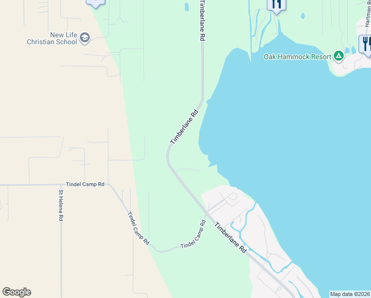 map of restaurants, bars, coffee shops, grocery stores, and more near 2763 Tindel Camp Road in Lake Wales