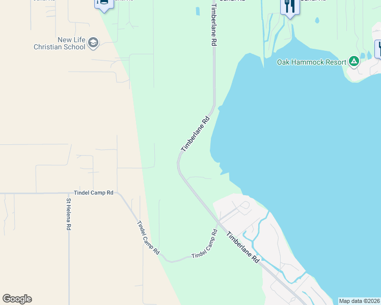 map of restaurants, bars, coffee shops, grocery stores, and more near 2763 Tindel Camp Road in Lake Wales