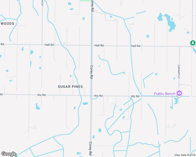 map of restaurants, bars, coffee shops, grocery stores, and more near 2395 Corey Road in Malabar