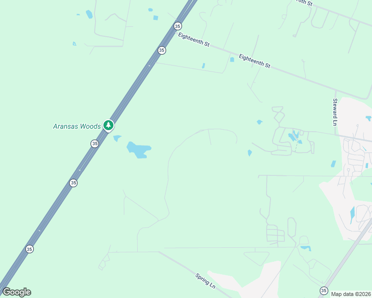 map of restaurants, bars, coffee shops, grocery stores, and more near Coastal Wildwood Drive in Rockport