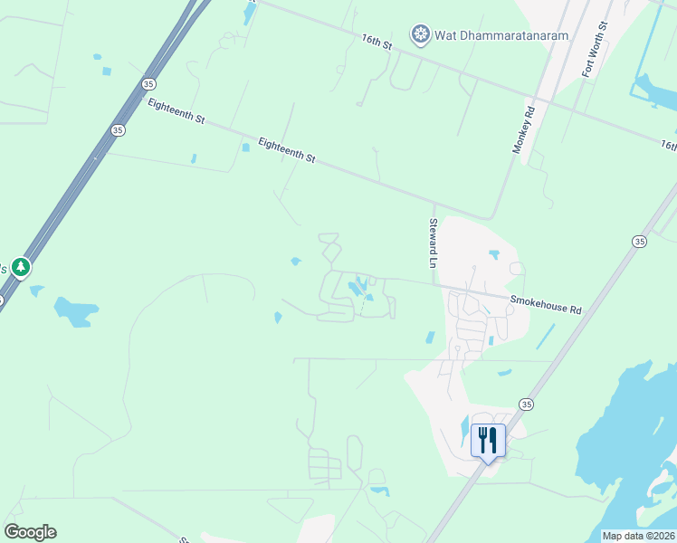 map of restaurants, bars, coffee shops, grocery stores, and more near 3502-3508 Highway 35 South in Rockport