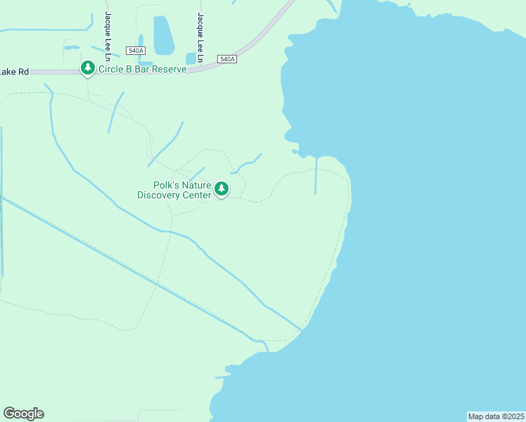 map of restaurants, bars, coffee shops, grocery stores, and more near 4399 Winter Lake Road in Lakeland