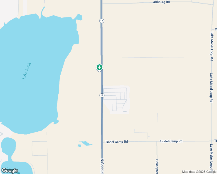 map of restaurants, bars, coffee shops, grocery stores, and more near 125 Edgewood Boulevard in Lake Wales