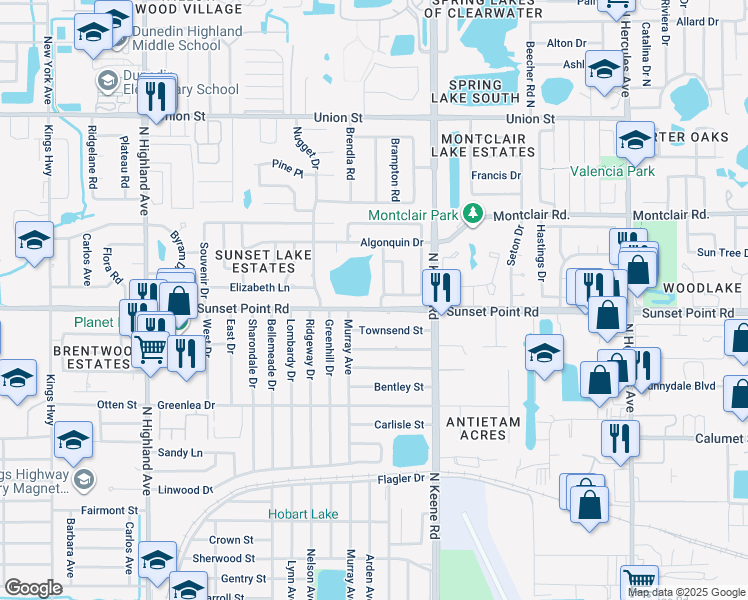 1900 Clearview Lake Drive Clearwater - Lng= 82.765673