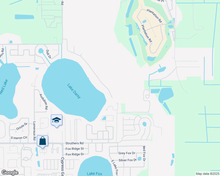 map of restaurants, bars, coffee shops, grocery stores, and more near 1869 Woodpointe Drive in Winter Haven