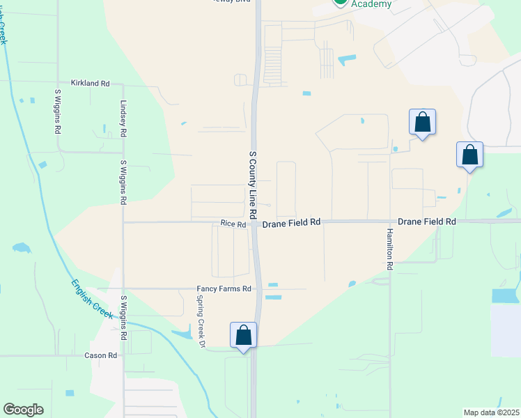 map of restaurants, bars, coffee shops, grocery stores, and more near 3728 County Line Road in Lakeland