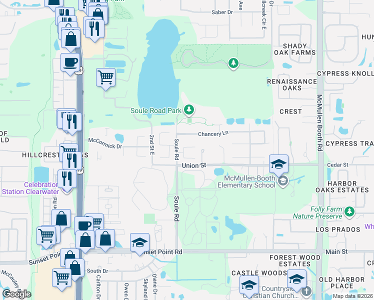 2853 Chelsea Place North, Clearwater FL - Walk Score
