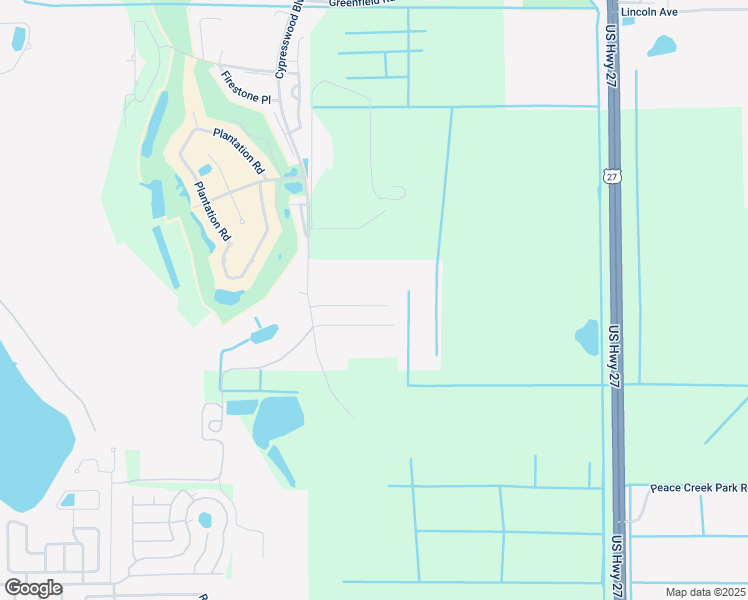 map of restaurants, bars, coffee shops, grocery stores, and more near 3224 Oak Tree Lane in Winter Haven