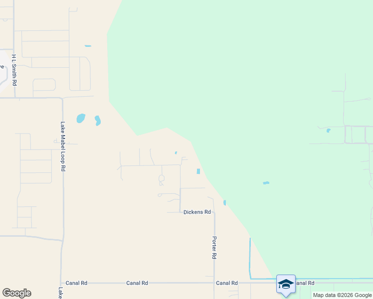 map of restaurants, bars, coffee shops, grocery stores, and more near 1537 Poe Road in Lake Wales