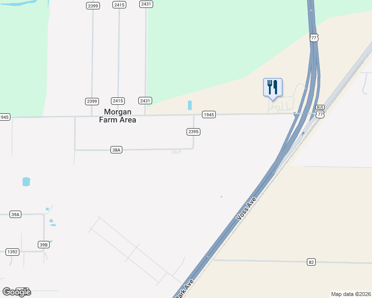 map of restaurants, bars, coffee shops, grocery stores, and more near 14111 County Road 38A in Sinton