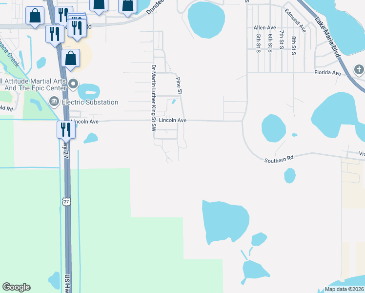 map of restaurants, bars, coffee shops, grocery stores, and more near 1002 Daniels Street in Dundee