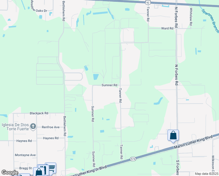 map of restaurants, bars, coffee shops, grocery stores, and more near 4007 Sumner Road in Dover