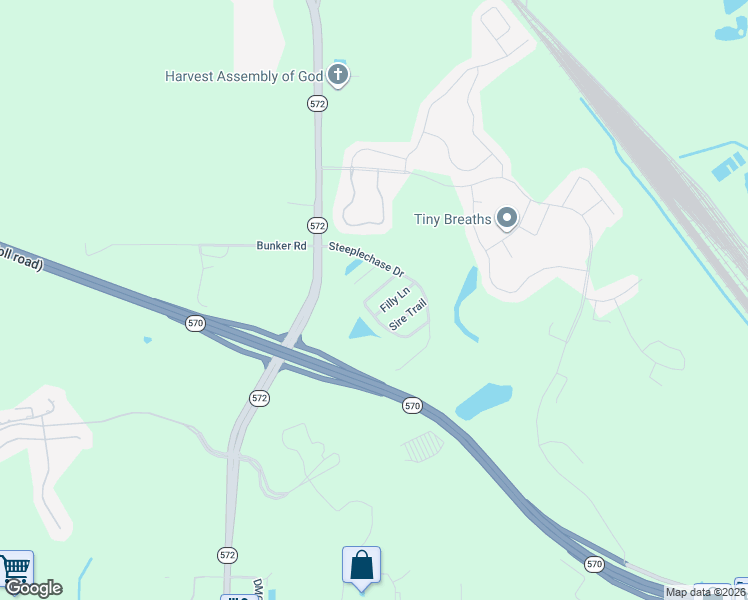 map of restaurants, bars, coffee shops, grocery stores, and more near 3156 Thoroughbred Loop West in Lakeland