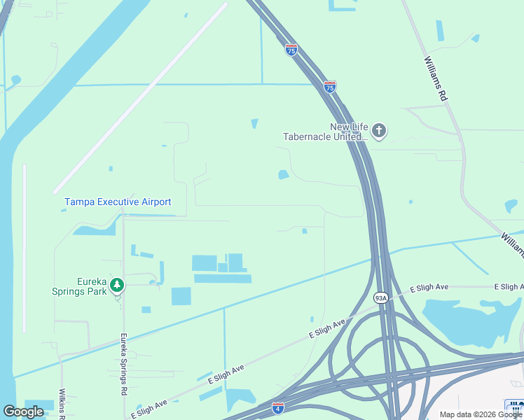 map of restaurants, bars, coffee shops, grocery stores, and more near 6500 Motor Enclave Way in Tampa