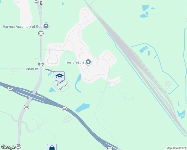 map of restaurants, bars, coffee shops, grocery stores, and more near 3001 Sire Trail in Lakeland