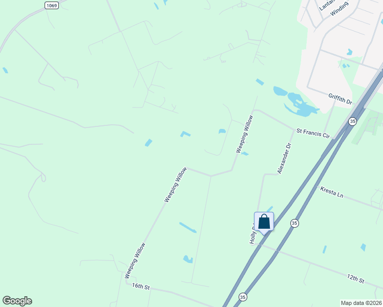 map of restaurants, bars, coffee shops, grocery stores, and more near 945 Weeping Willow in Rockport