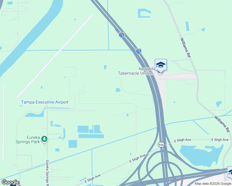 map of restaurants, bars, coffee shops, grocery stores, and more near 7014 Williams Road in Seffner