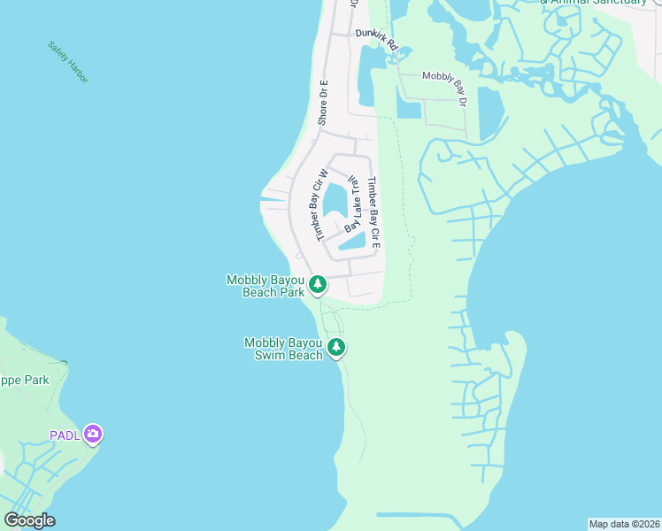 map of restaurants, bars, coffee shops, grocery stores, and more near 659 Timber Bay Circle West in Oldsmar