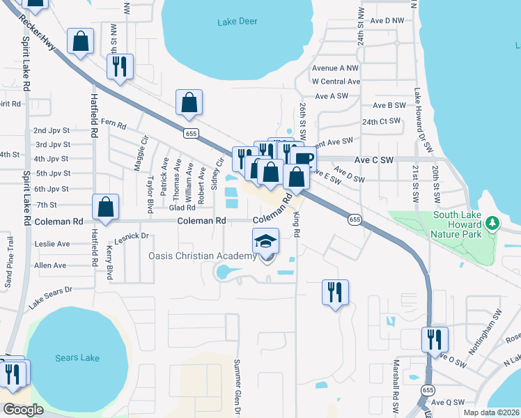 map of restaurants, bars, coffee shops, grocery stores, and more near 35 Carla Court in Jan Phyl Village