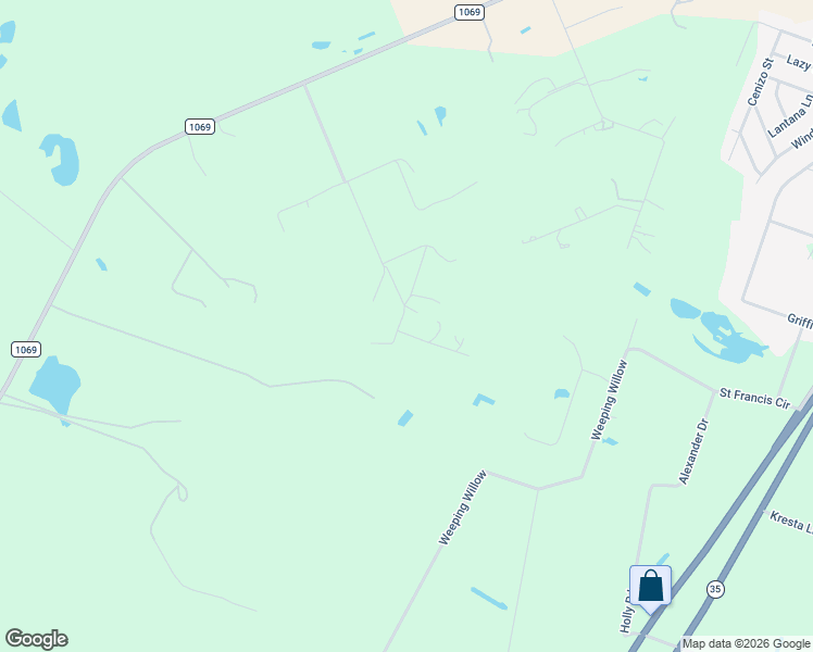 map of restaurants, bars, coffee shops, grocery stores, and more near 120 Lara Garza in Rockport