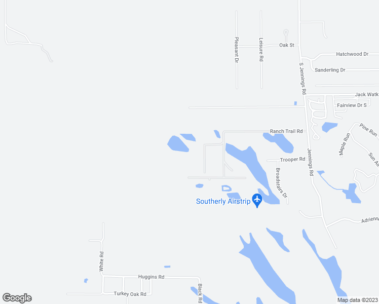 map of restaurants, bars, coffee shops, grocery stores, and more near 54 Ranch Trail Road in Haines City