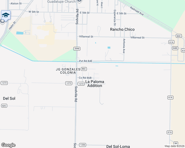 map of restaurants, bars, coffee shops, grocery stores, and more near 12372 County Road 1264 in Sinton