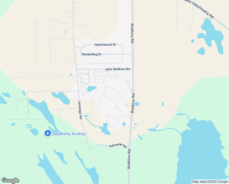 map of restaurants, bars, coffee shops, grocery stores, and more near 7 Pine Run in Haines City