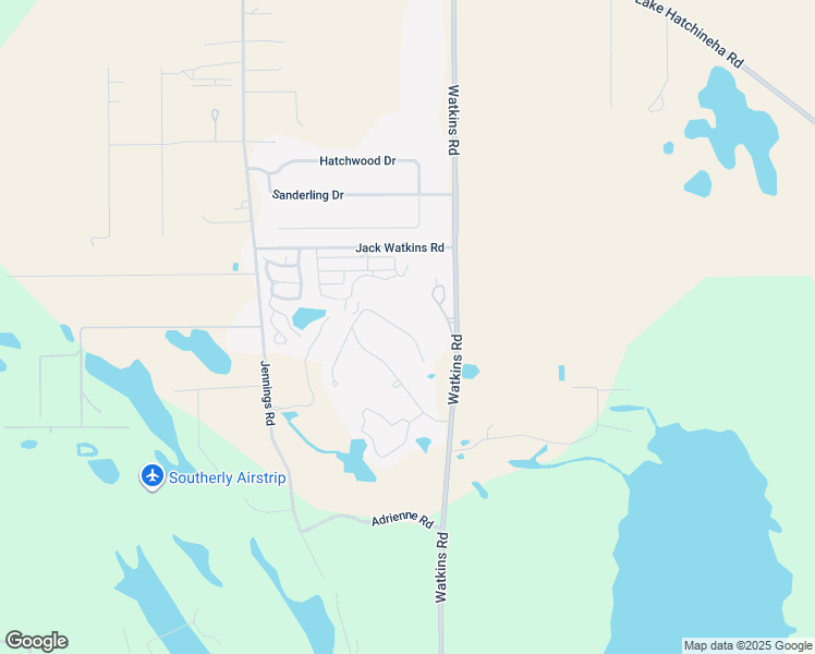 map of restaurants, bars, coffee shops, grocery stores, and more near 7 Pine Run in Haines City