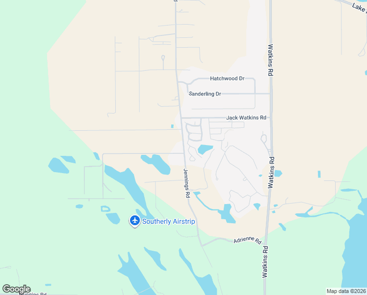 map of restaurants, bars, coffee shops, grocery stores, and more near 39 Woodland Circle in Haines City
