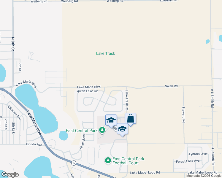 map of restaurants, bars, coffee shops, grocery stores, and more near 2034 Amber Sweet Circle in Dundee