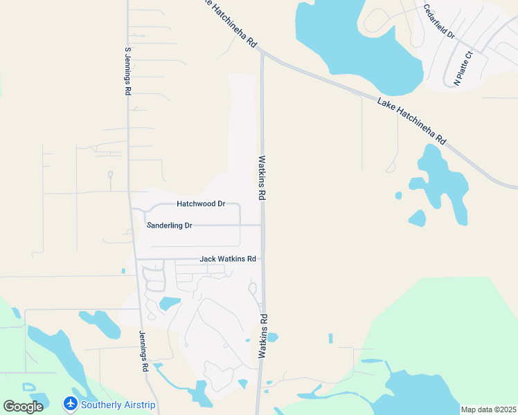 map of restaurants, bars, coffee shops, grocery stores, and more near 4020 Watkins Road in Haines City