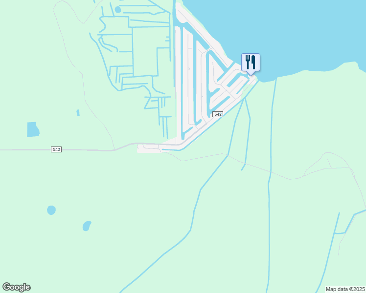 map of restaurants, bars, coffee shops, grocery stores, and more near 82 Perch Street in Haines City