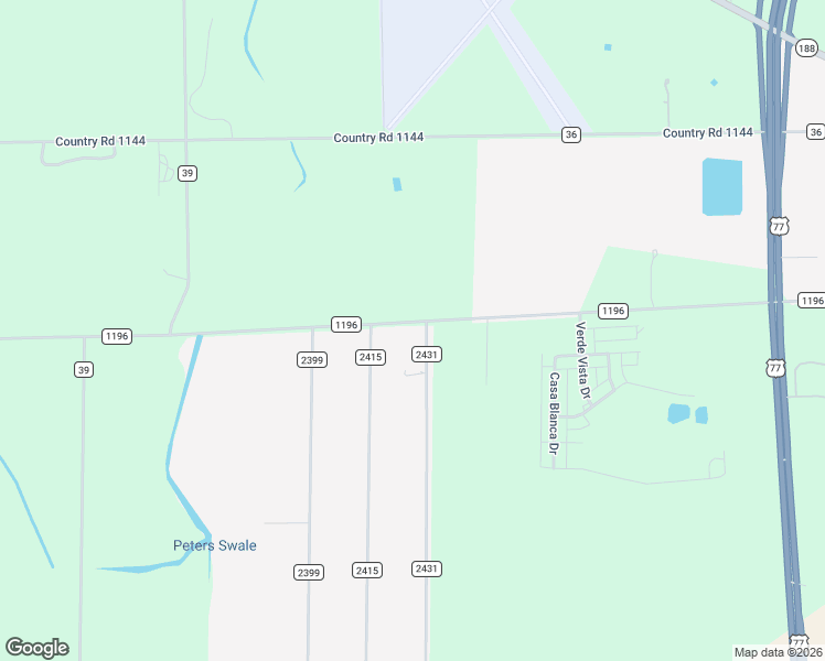 map of restaurants, bars, coffee shops, grocery stores, and more near 14151 County Road 1196 in Sinton