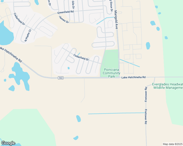 map of restaurants, bars, coffee shops, grocery stores, and more near 829 Colville Drive in Kissimmee