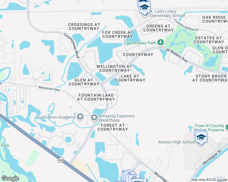 map of restaurants, bars, coffee shops, grocery stores, and more near 11920 Snapdragon Road in Tampa