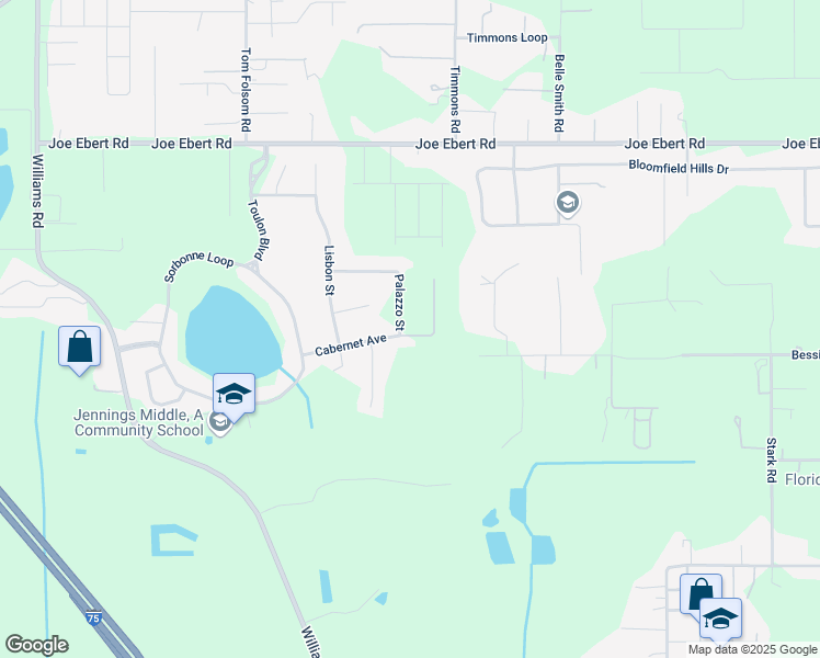 map of restaurants, bars, coffee shops, grocery stores, and more near 9809 Cabernet Avenue in Seffner