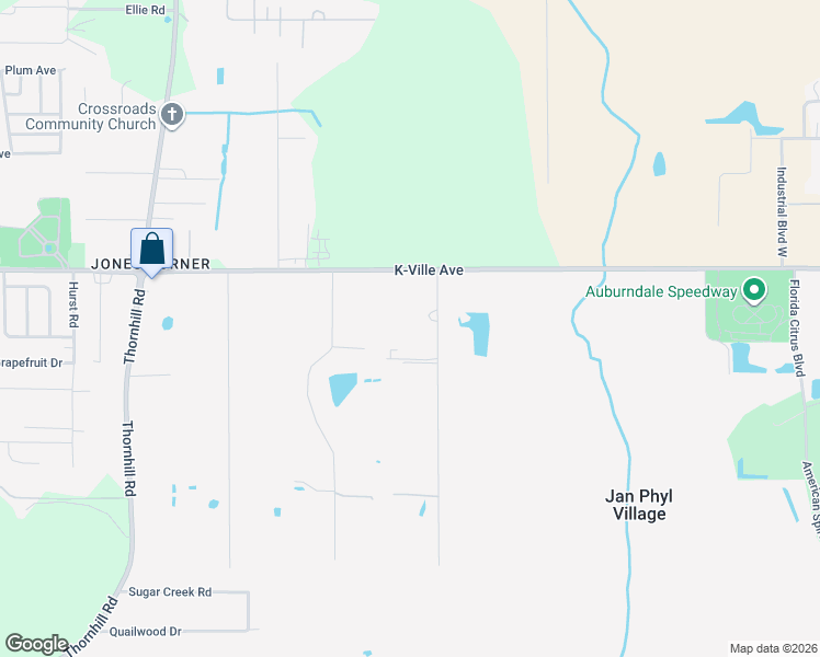 map of restaurants, bars, coffee shops, grocery stores, and more near 9 Jimmy Lee Road in Winter Haven